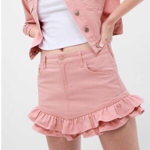 Gap × LoveShackFancy Denim Mini Skirt